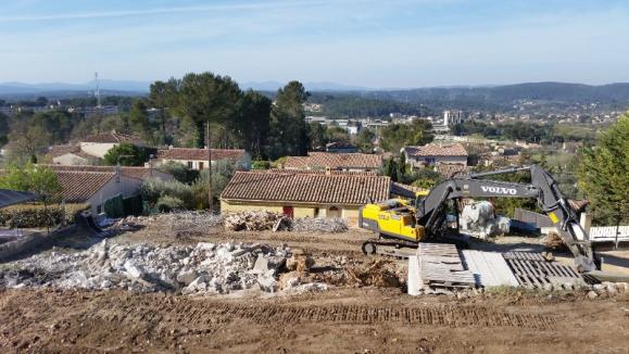 Chantier démolition